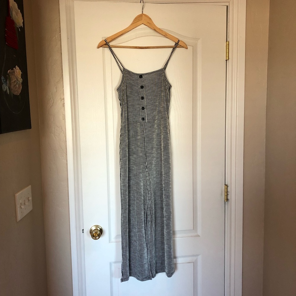 Striped Jumpsuit Size Small